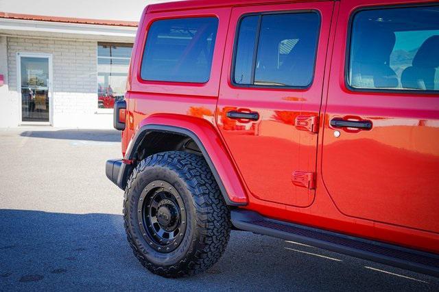 used 2021 Jeep Wrangler Unlimited car, priced at $33,146