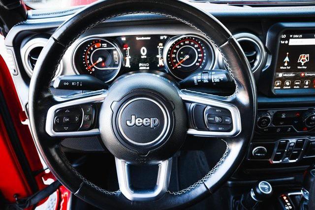 used 2021 Jeep Wrangler Unlimited car, priced at $33,146