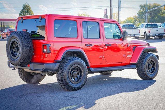 used 2021 Jeep Wrangler Unlimited car, priced at $33,146