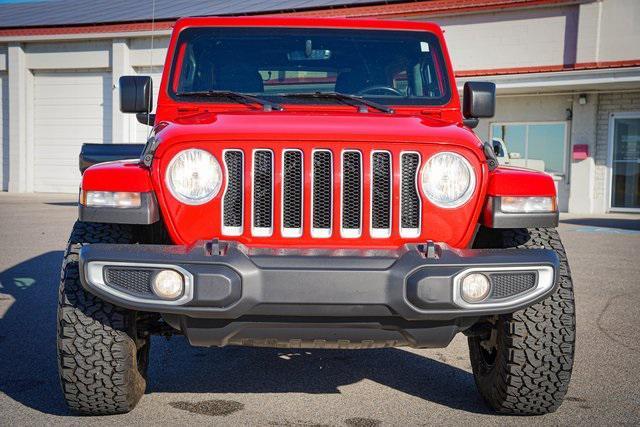 used 2021 Jeep Wrangler Unlimited car, priced at $33,284