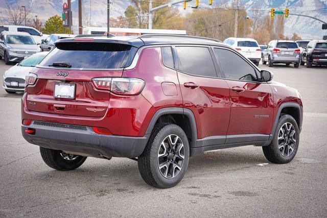 used 2021 Jeep Compass car, priced at $19,484