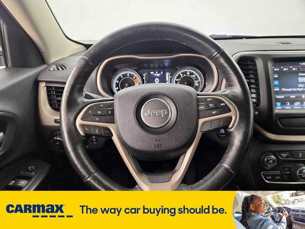 used 2016 Jeep Cherokee car, priced at $16,998