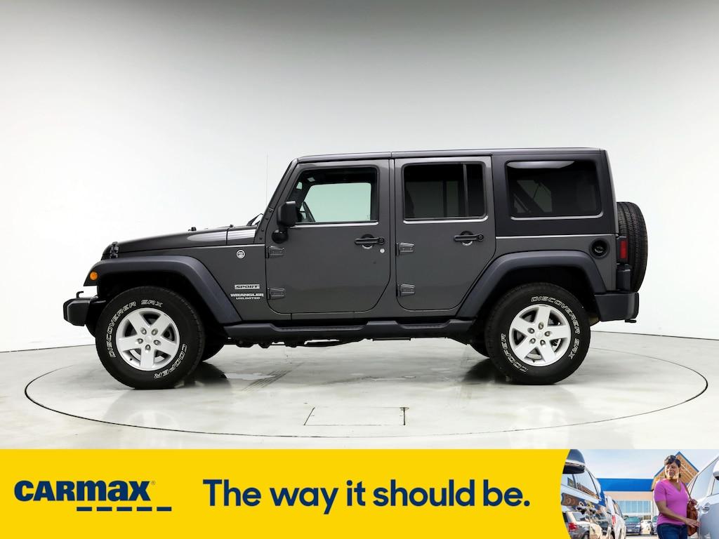 used 2017 Jeep Wrangler car, priced at $24,998