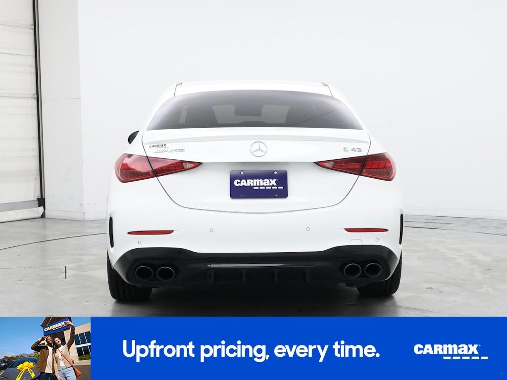used 2023 Mercedes-Benz AMG C 43 car, priced at $47,998