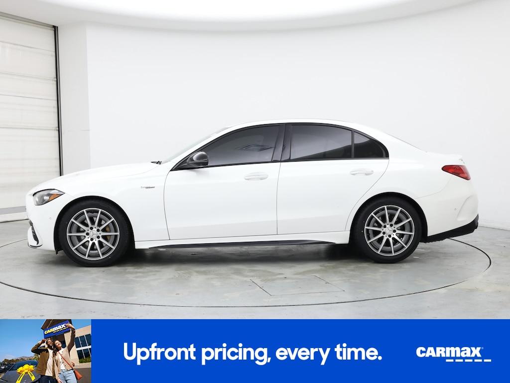 used 2023 Mercedes-Benz AMG C 43 car, priced at $47,998