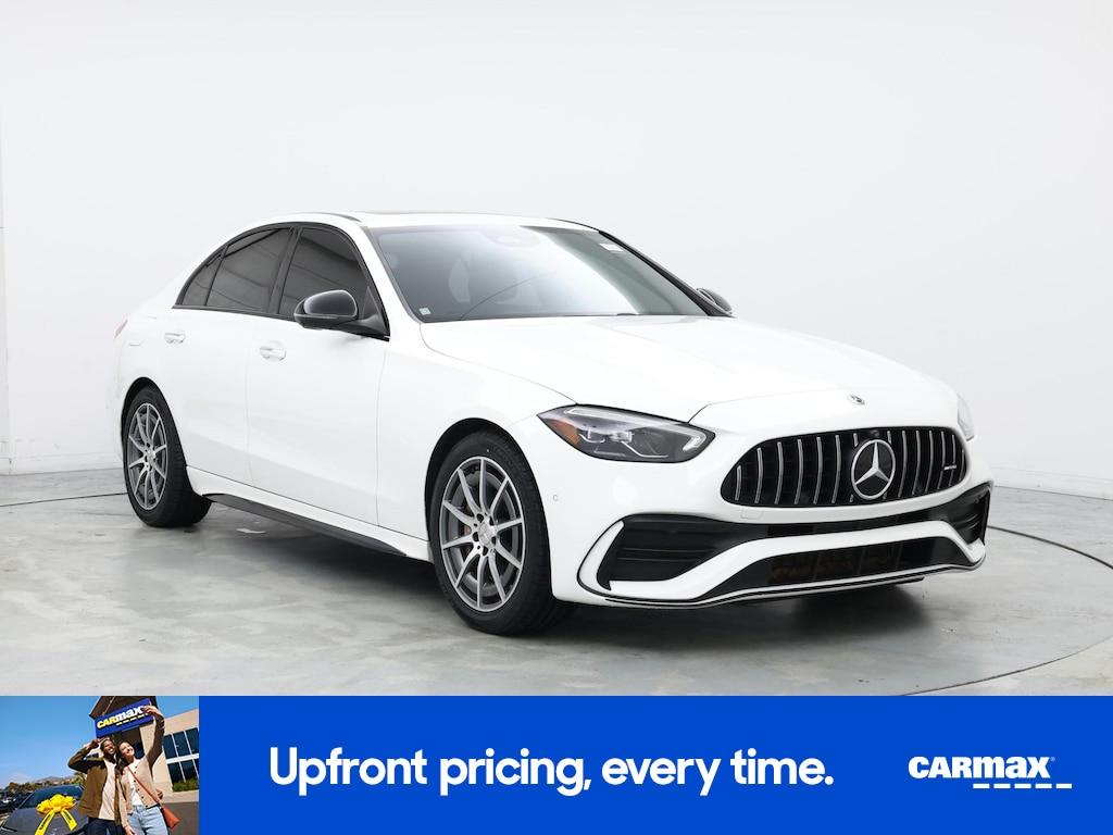 used 2023 Mercedes-Benz AMG C 43 car, priced at $47,998