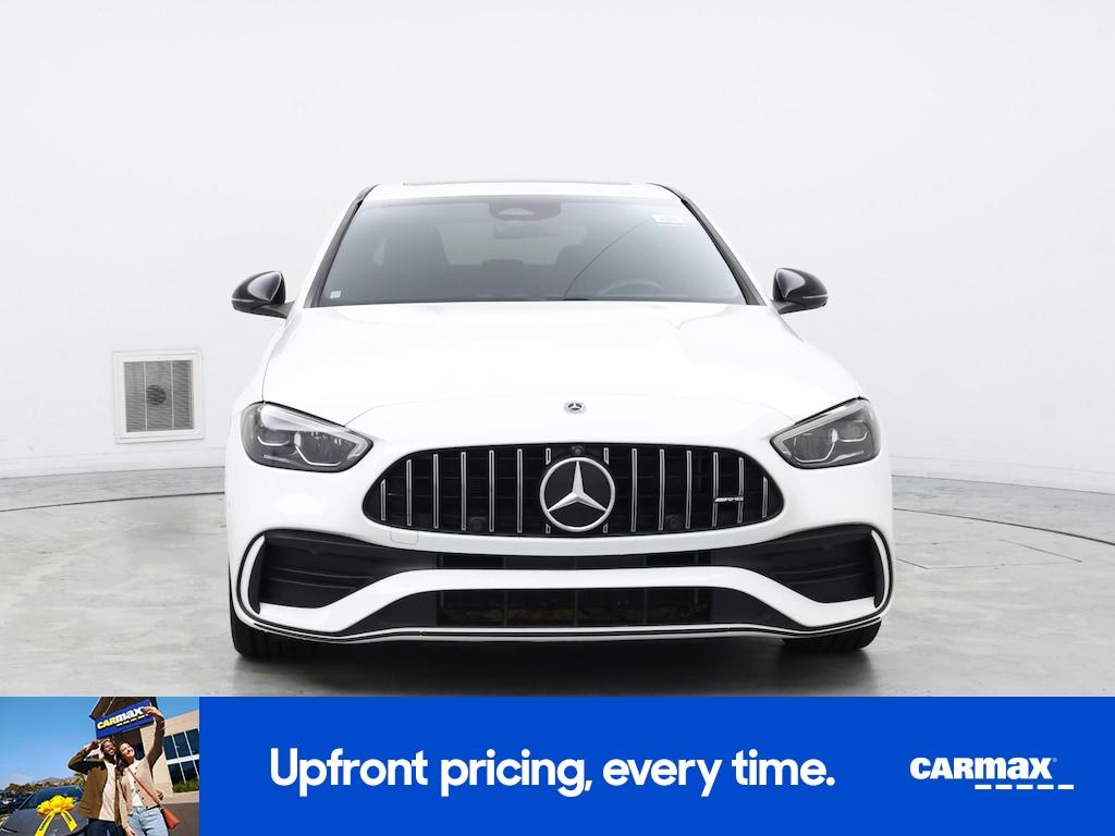 used 2023 Mercedes-Benz AMG C 43 car, priced at $47,998
