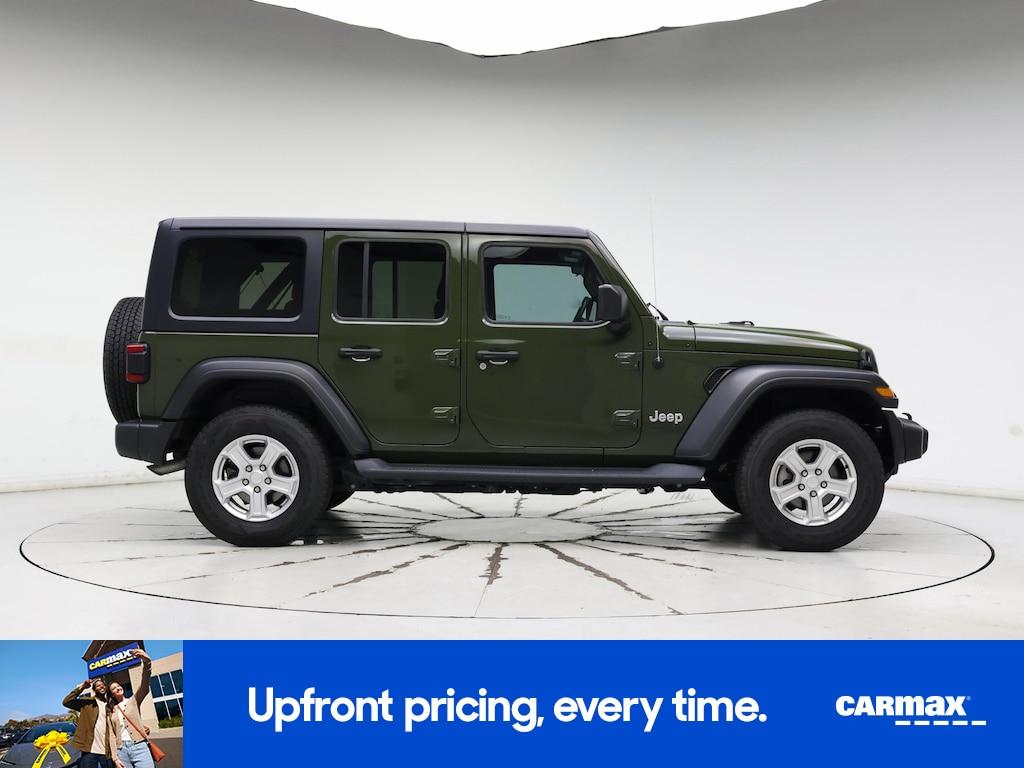 used 2021 Jeep Wrangler car, priced at $30,998