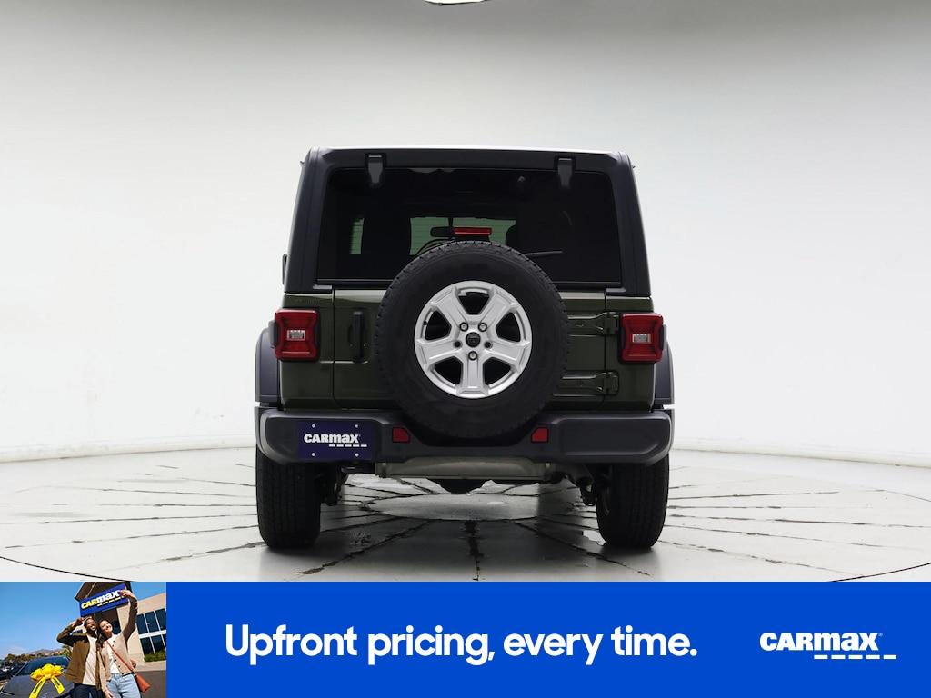used 2021 Jeep Wrangler car, priced at $30,998