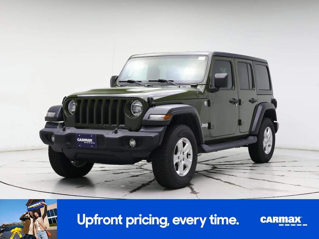 used 2021 Jeep Wrangler car, priced at $30,998