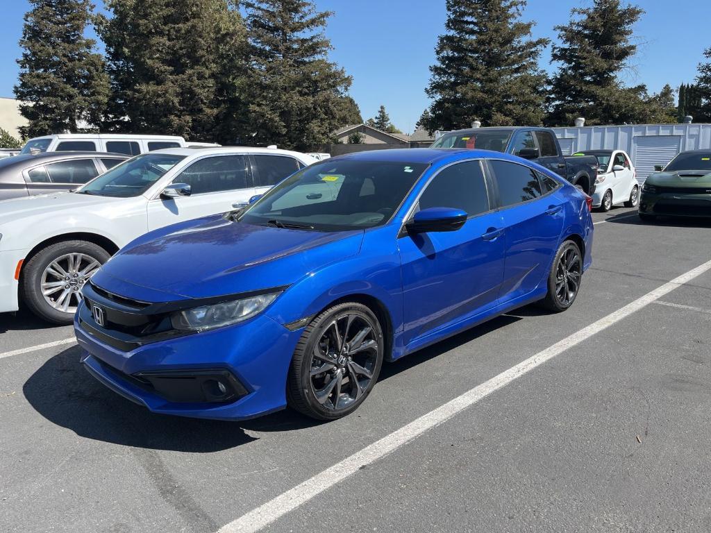 used 2020 Honda Civic car, priced at $19,987