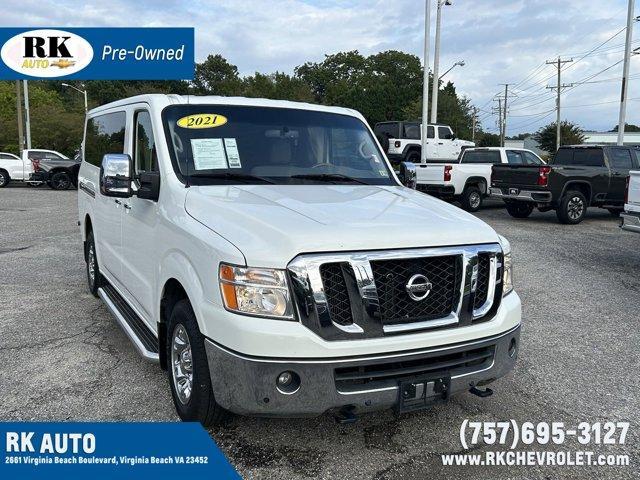 used 2021 Nissan NV Passenger NV3500 HD car, priced at $39,886