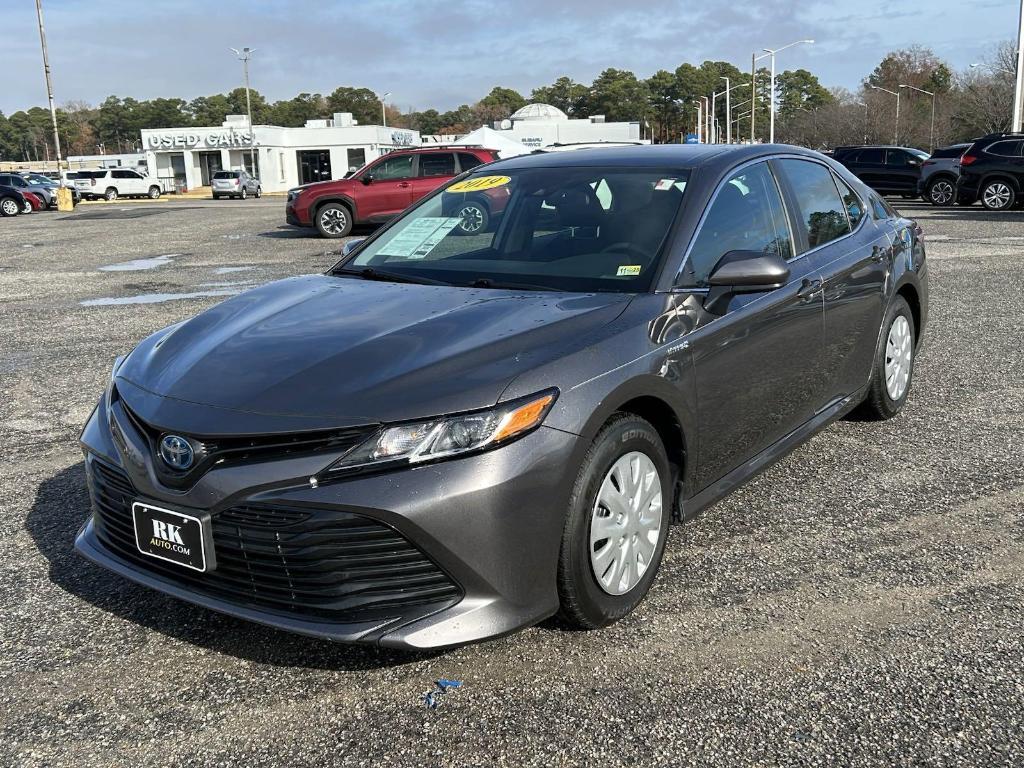 used 2019 Toyota Camry Hybrid car, priced at $23,587