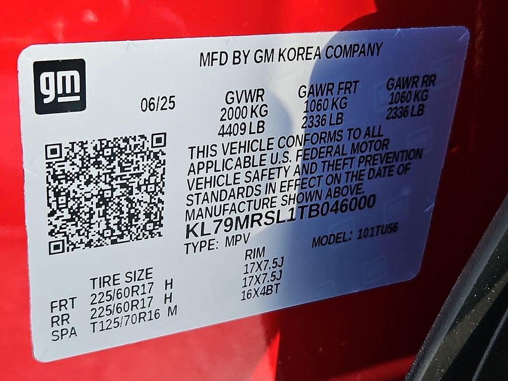 new 2026 Chevrolet TrailBlazer car, priced at $28,390