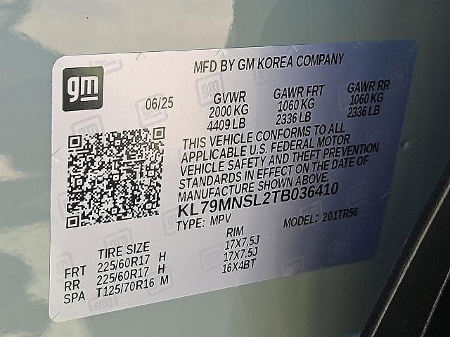 new 2026 Chevrolet TrailBlazer car, priced at $27,585