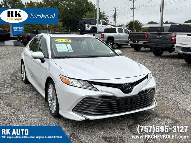 used 2020 Toyota Camry Hybrid car, priced at $24,208