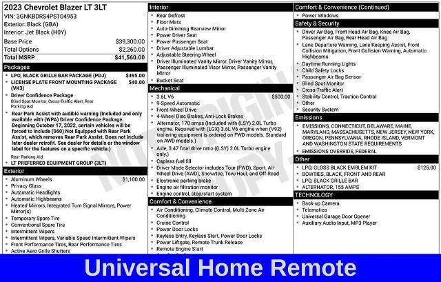 used 2023 Chevrolet Blazer car, priced at $26,991