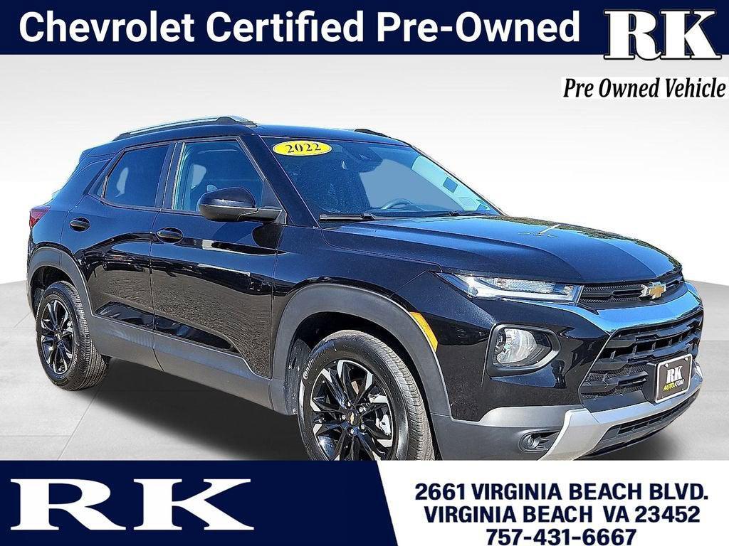 used 2022 Chevrolet TrailBlazer car, priced at $21,222