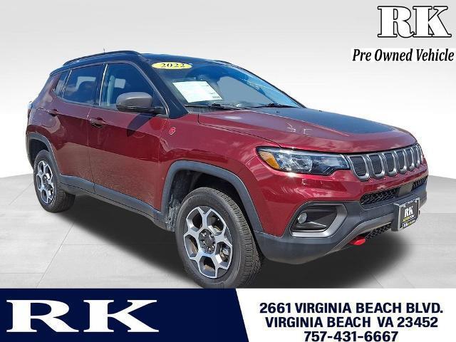 used 2022 Jeep Compass car, priced at $18,768