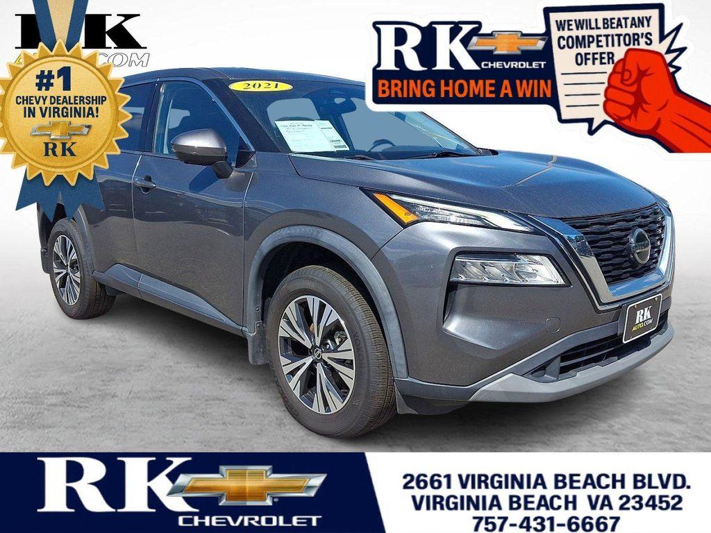 used 2021 Nissan Rogue car, priced at $21,699