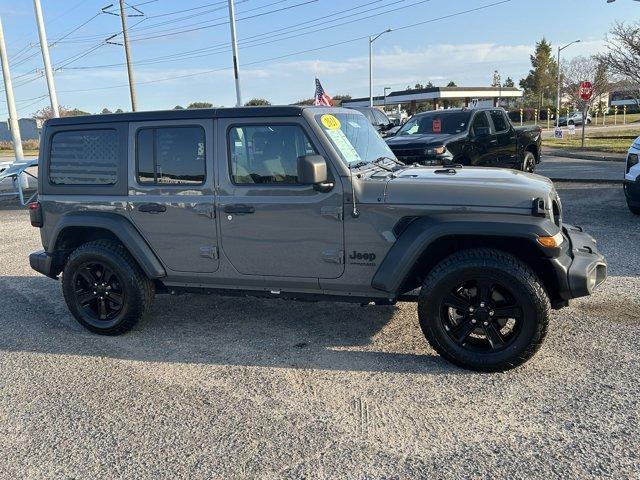 used 2021 Jeep Wrangler Unlimited car, priced at $28,458