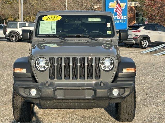 used 2021 Jeep Wrangler Unlimited car, priced at $28,458