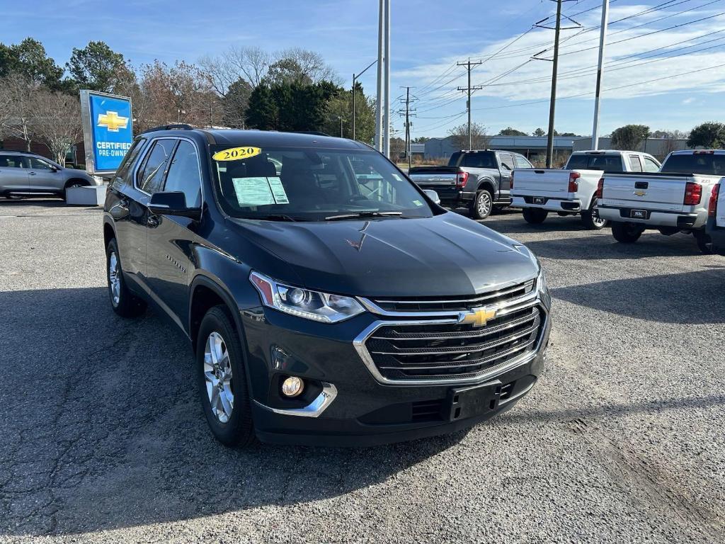 used 2020 Chevrolet Traverse car, priced at $24,985