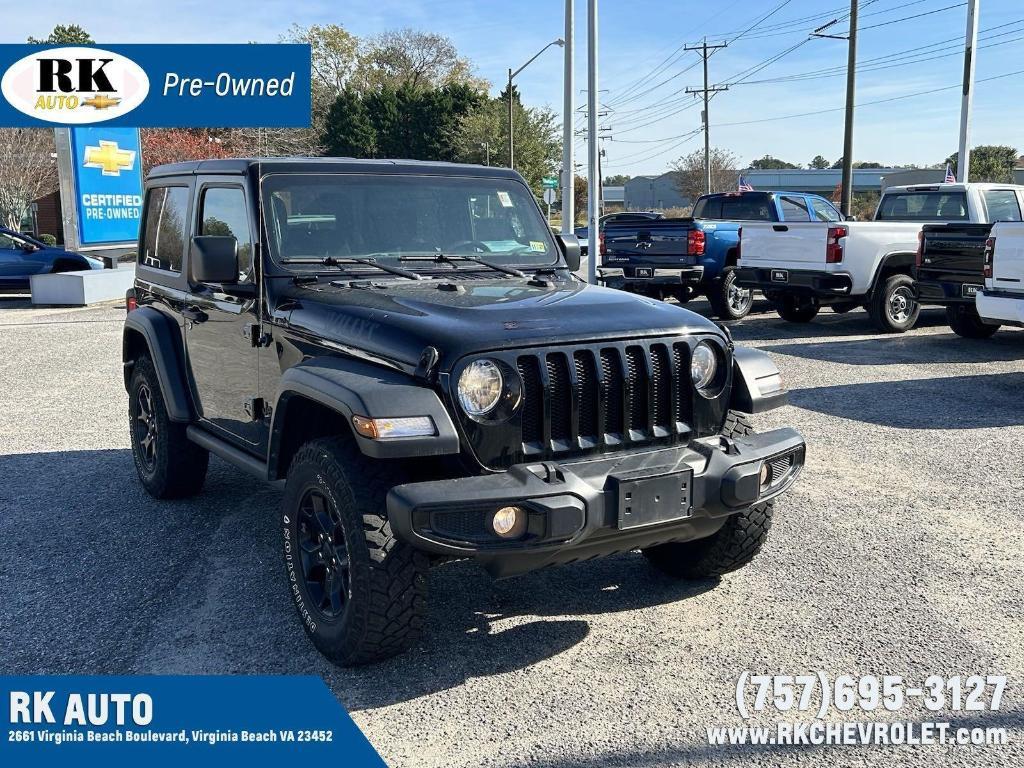 used 2021 Jeep Wrangler car, priced at $26,188