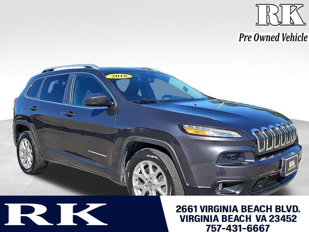 used 2016 Jeep Cherokee car, priced at $11,708