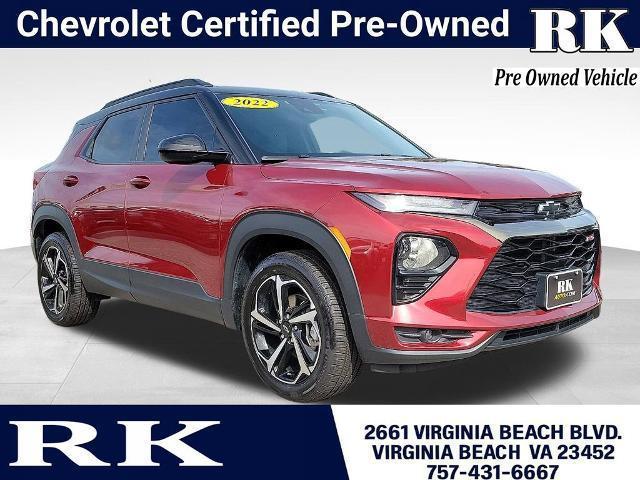 used 2022 Chevrolet TrailBlazer car, priced at $20,883