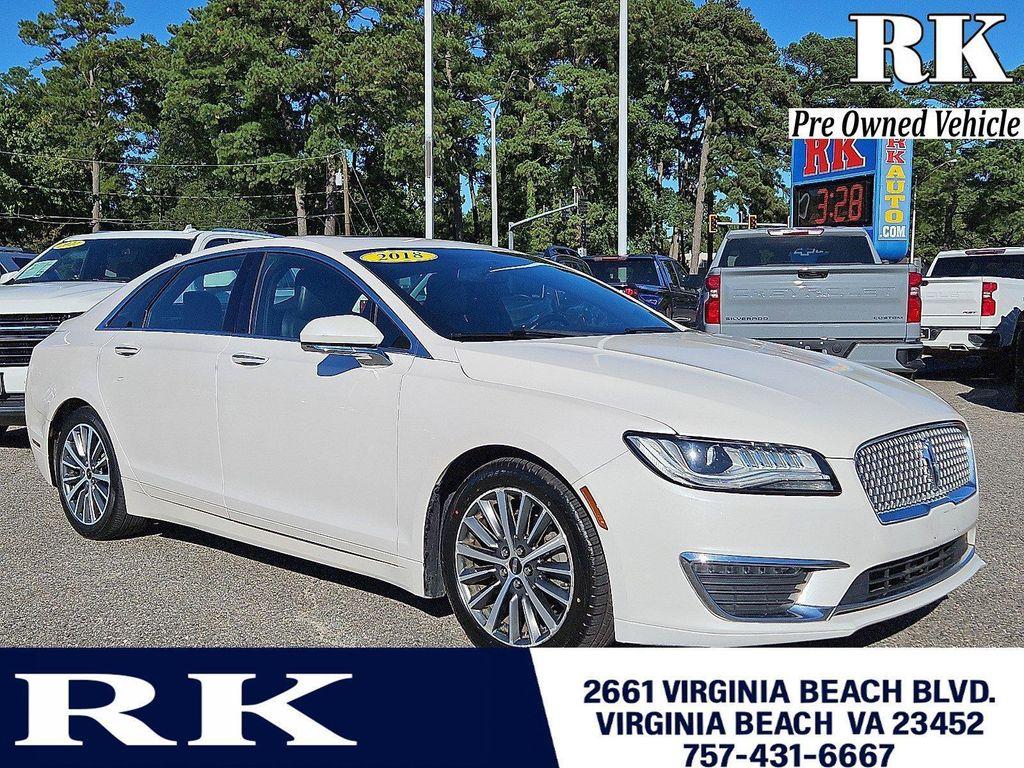 used 2018 Lincoln MKZ car, priced at $15,981