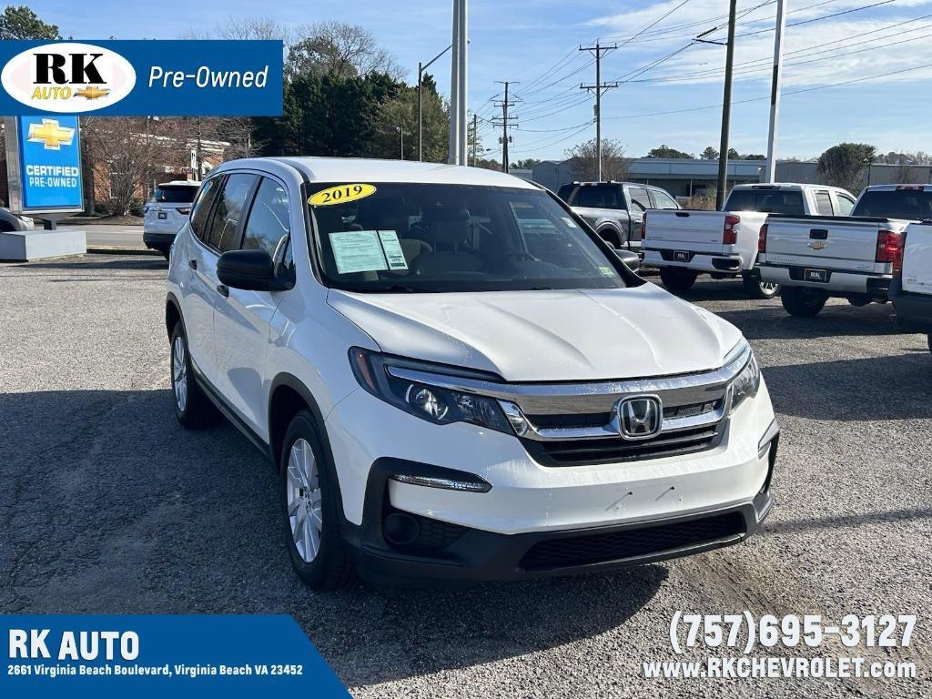 used 2019 Honda Pilot car, priced at $19,906