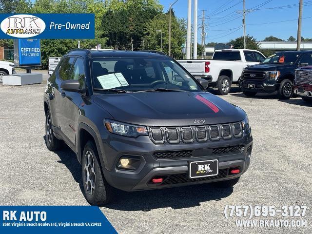used 2022 Jeep Compass car, priced at $24,299
