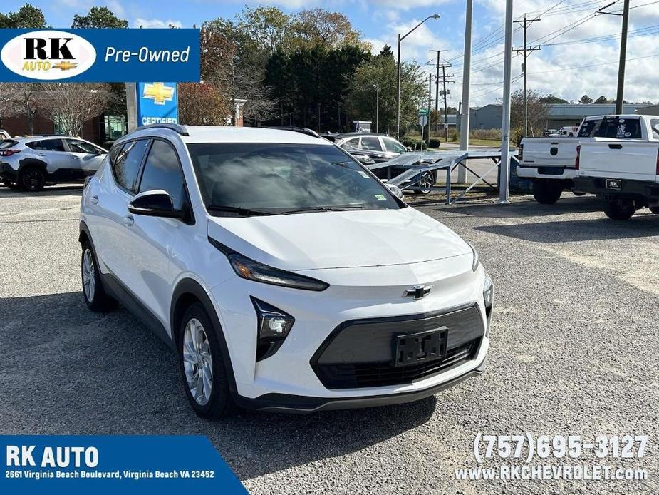 used 2022 Chevrolet Bolt EUV car, priced at $18,534