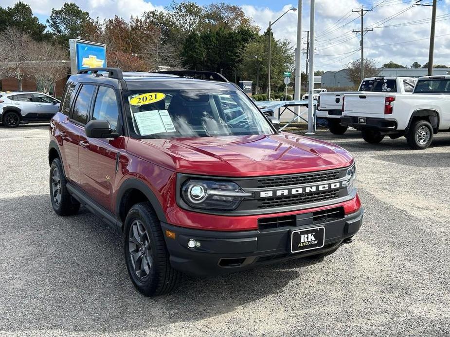 used 2021 Ford Bronco Sport car, priced at $25,879