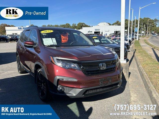 used 2022 Honda Pilot car, priced at $31,088