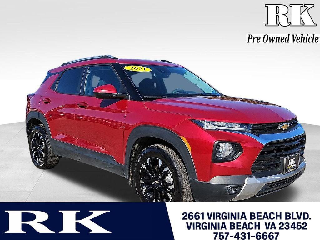 used 2021 Chevrolet TrailBlazer car, priced at $17,807