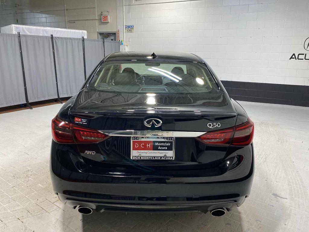 used 2022 INFINITI Q50 car, priced at $25,980