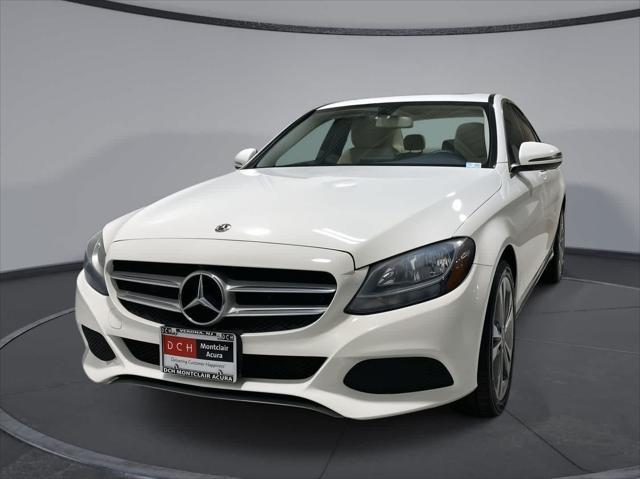 used 2018 Mercedes-Benz C-Class car, priced at $16,500