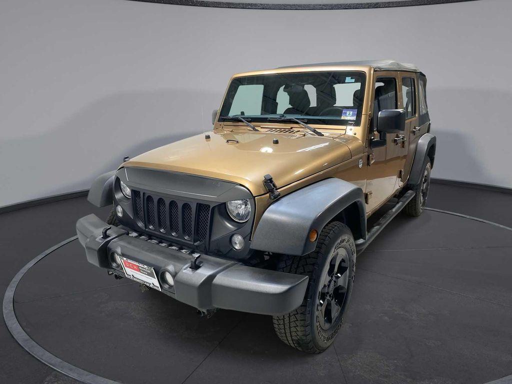 used 2015 Jeep Wrangler Unlimited car, priced at $15,980