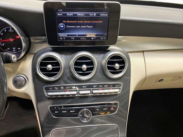 used 2017 Mercedes-Benz C-Class car, priced at $12,980