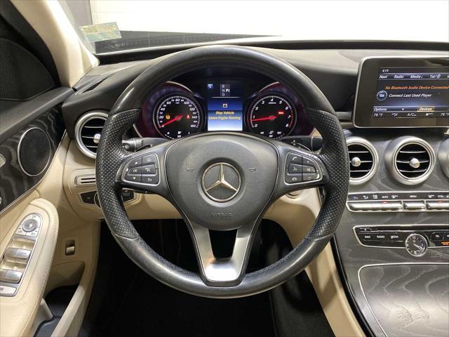 used 2017 Mercedes-Benz C-Class car, priced at $12,980