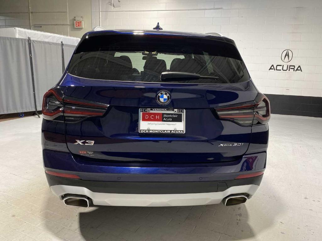 used 2022 BMW X3 car, priced at $35,580