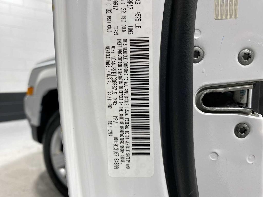 used 2012 Jeep Patriot car, priced at $5,940