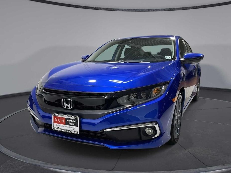 used 2021 Honda Civic car, priced at $22,300