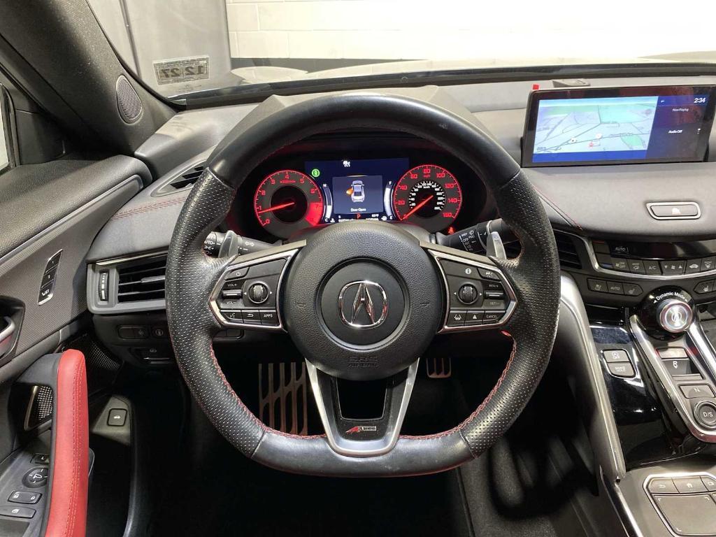 used 2022 Acura TLX car, priced at $34,550