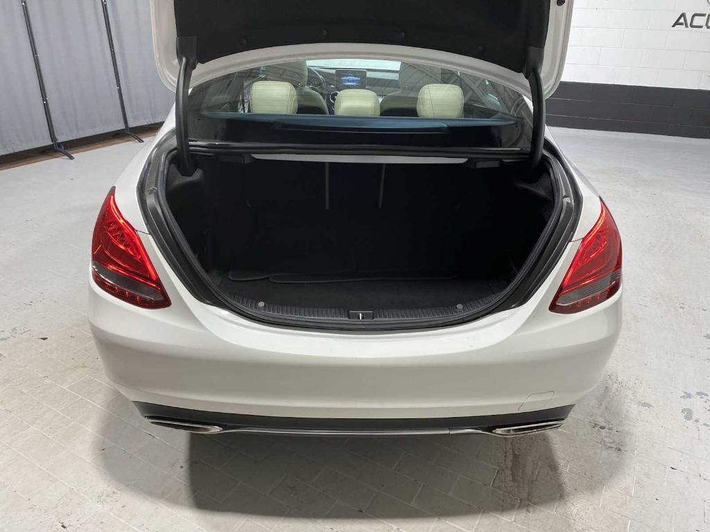 used 2018 Mercedes-Benz C-Class car, priced at $18,500