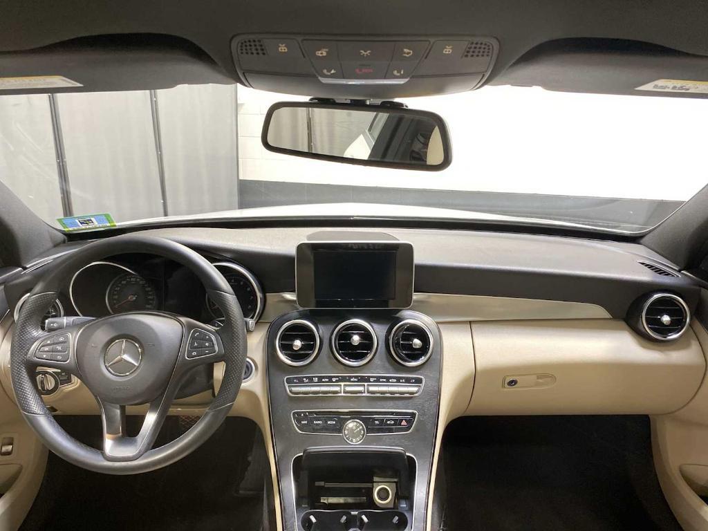 used 2018 Mercedes-Benz C-Class car, priced at $18,500