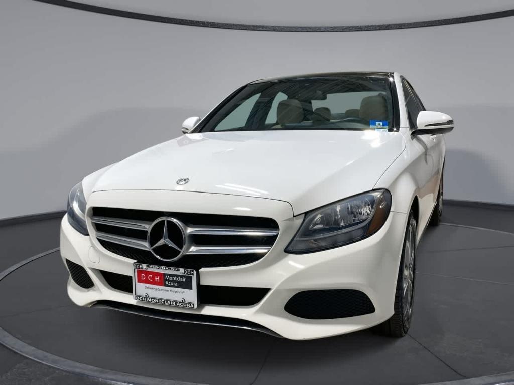 used 2018 Mercedes-Benz C-Class car, priced at $18,500
