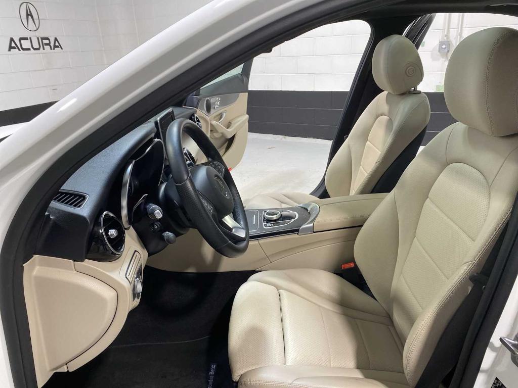 used 2018 Mercedes-Benz C-Class car, priced at $18,500